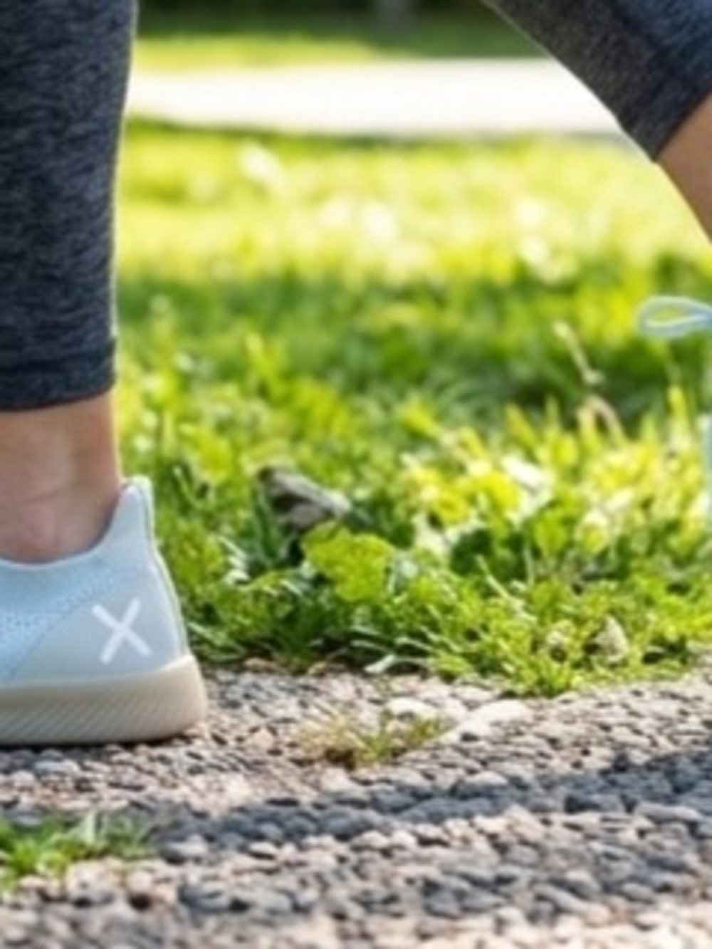 Flux Adapt Minimalist Running Shoes Light Blue Gum - Unisex M8 / W9.5 - Picture 2 of 16